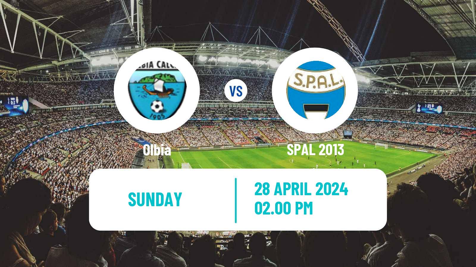 Soccer Italian Serie C Group B Olbia - SPAL
