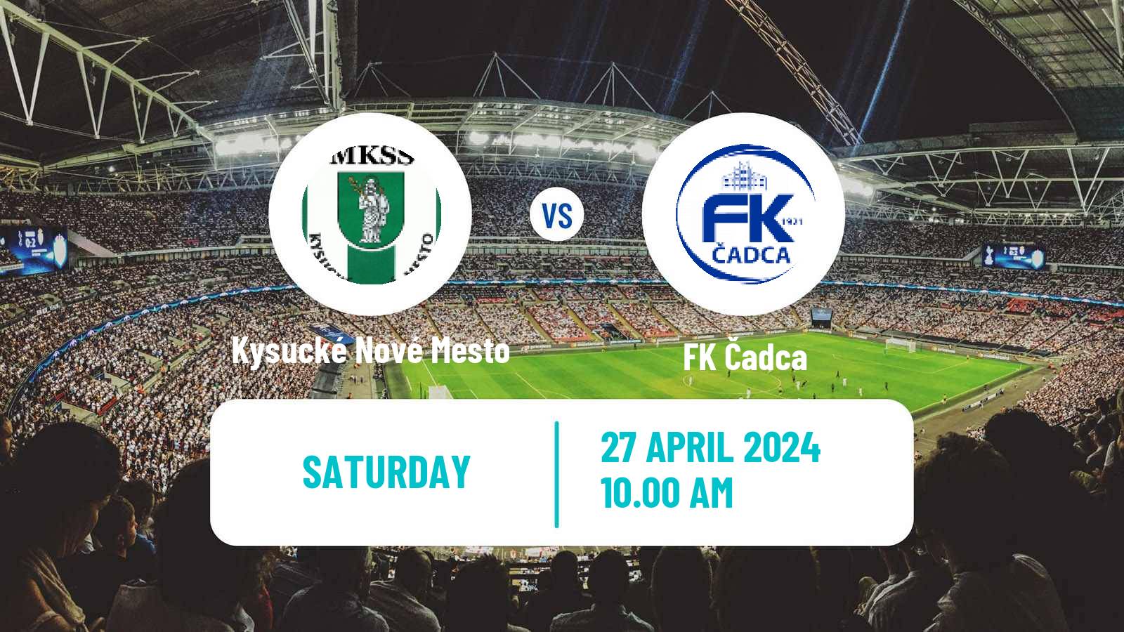 Soccer Slovak 4 Liga Central Kysucké Nové Mesto - Čadca