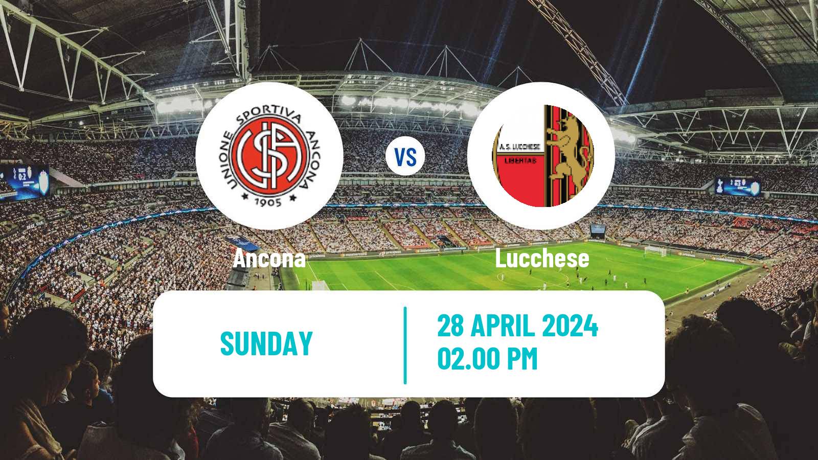 Soccer Italian Serie C Group B Ancona - Lucchese