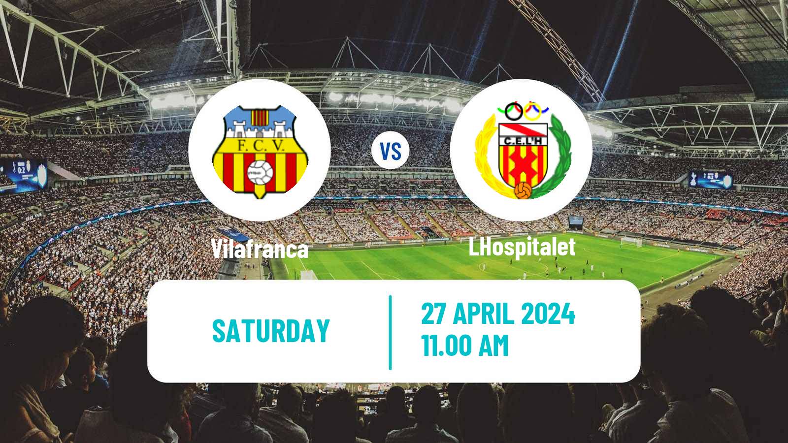 Soccer Spanish Tercera RFEF - Group 5 Vilafranca - LHospitalet