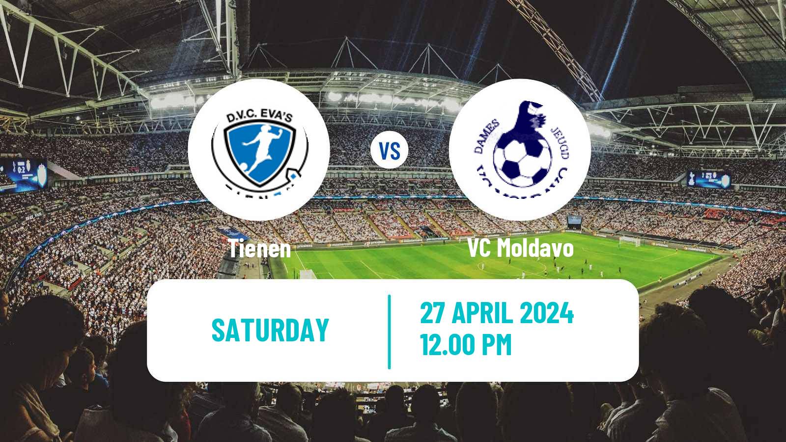 Soccer Belgian 1st National Women Tienen - Moldavo