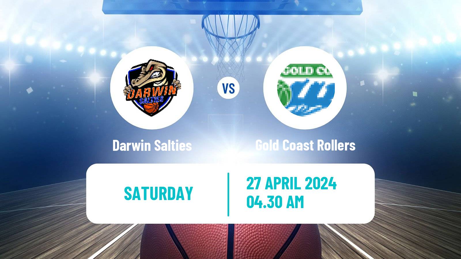 Basketball Australian NBL1 North Women Darwin Salties - Gold Coast Rollers