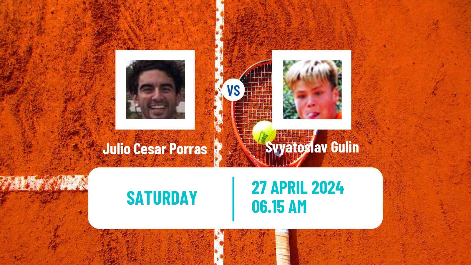 Tennis ITF M15 Sanxenxo Men Julio Cesar Porras - Svyatoslav Gulin