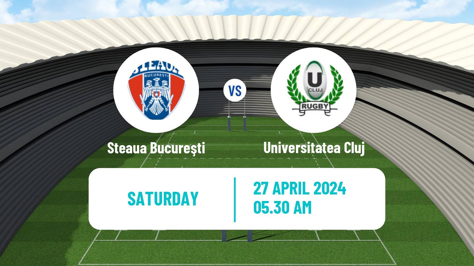 Rugby union Romanian Liga Nationala Rugby Steaua Bucureşti - Universitatea Cluj