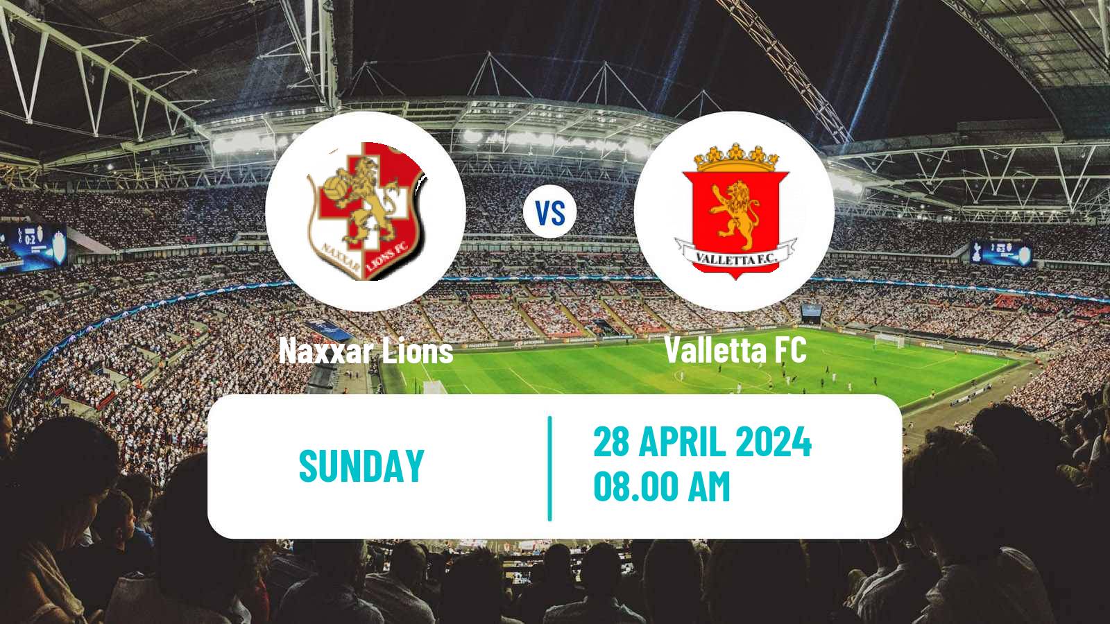 Soccer Maltese Premier League Naxxar Lions - Valletta
