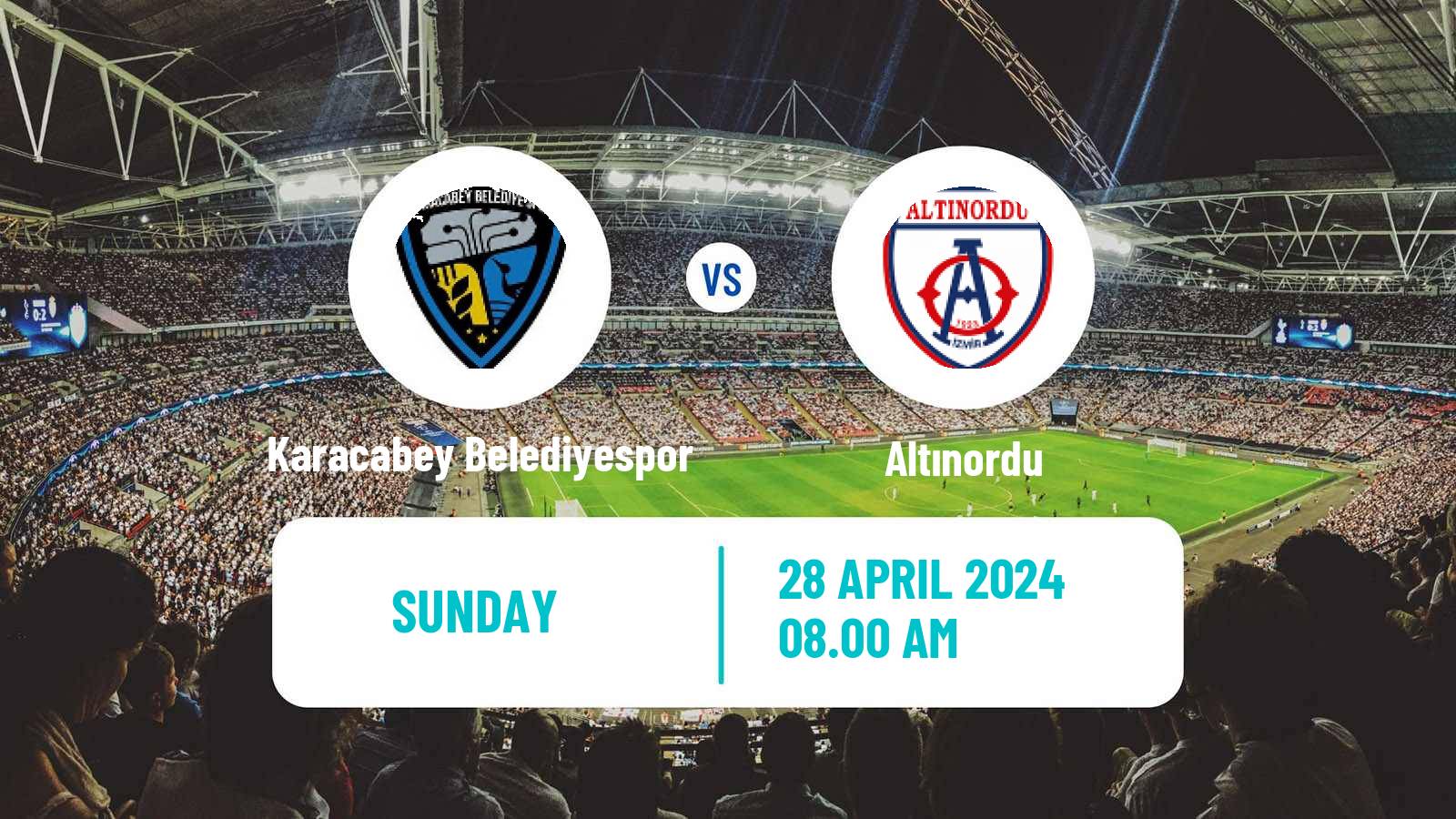 Soccer Turkish Second League White Group Karacabey Belediyespor - Altınordu