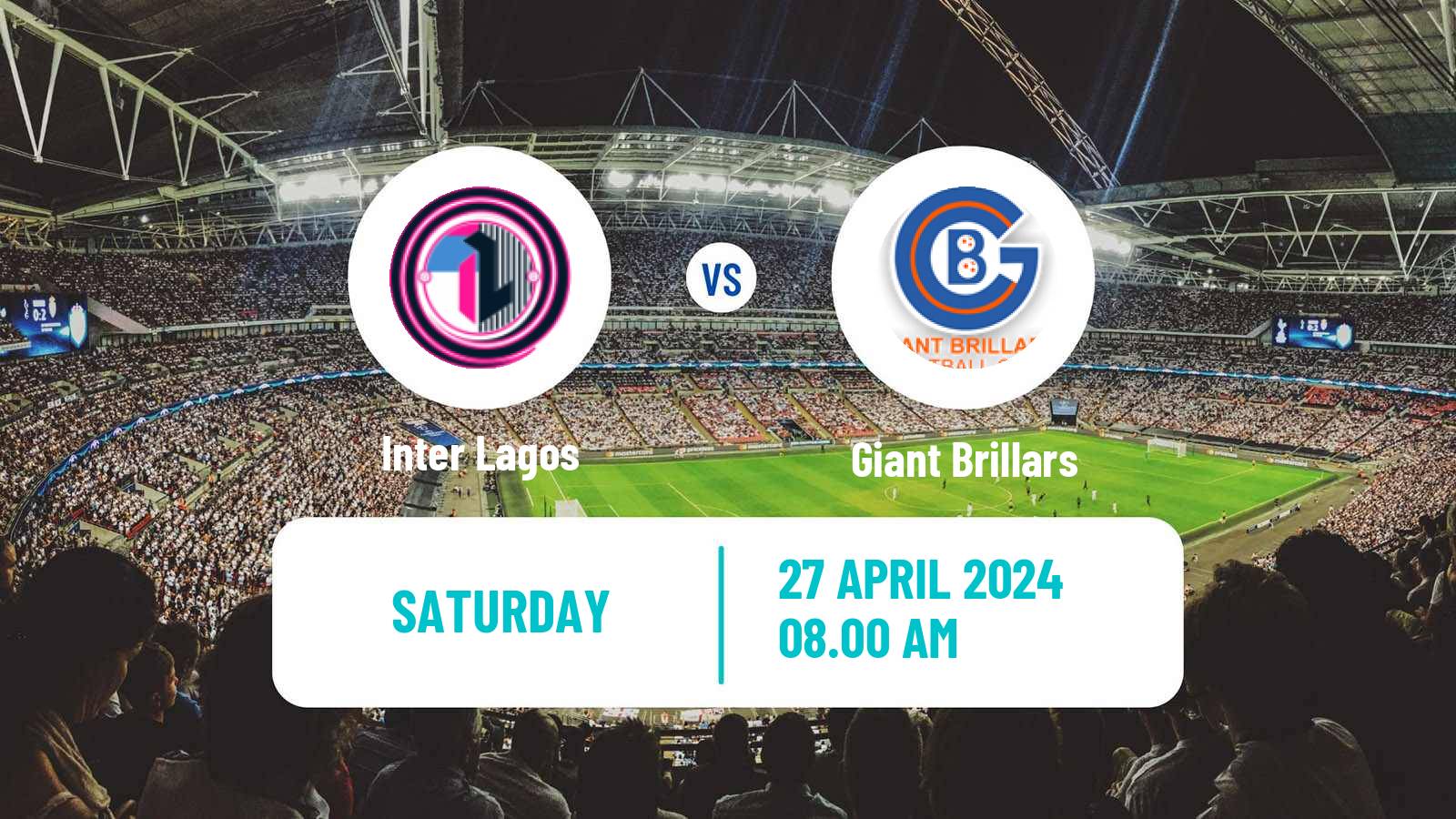 Soccer Nigerian National League Inter Lagos - Giant Brillars