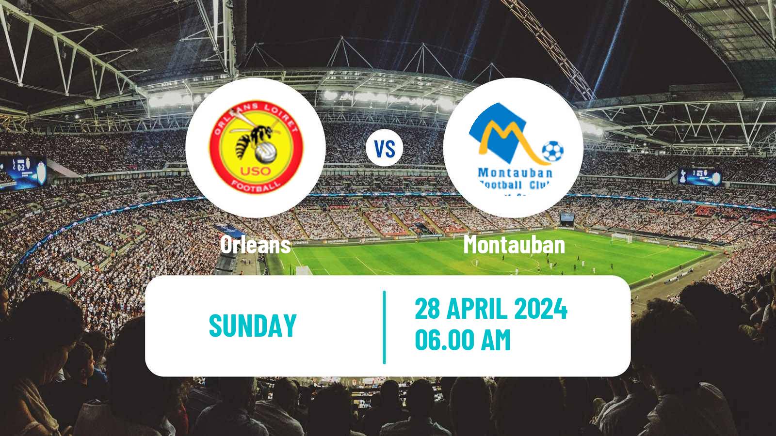 Soccer French Division 2 Women Orleans - Montauban