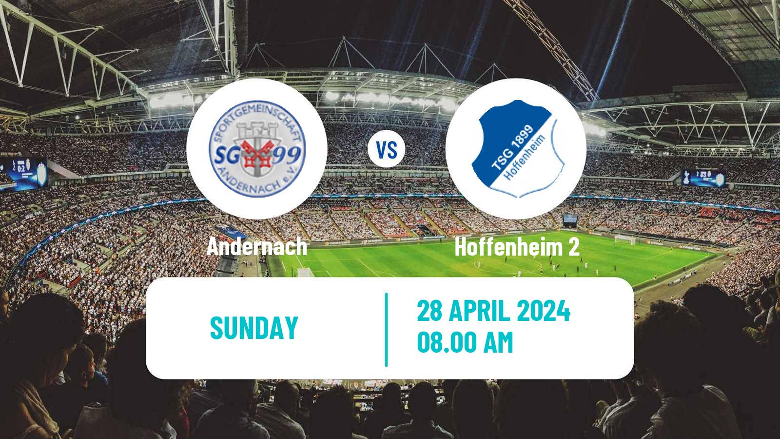 Soccer German 2 Bundesliga Women Andernach - Hoffenheim 2