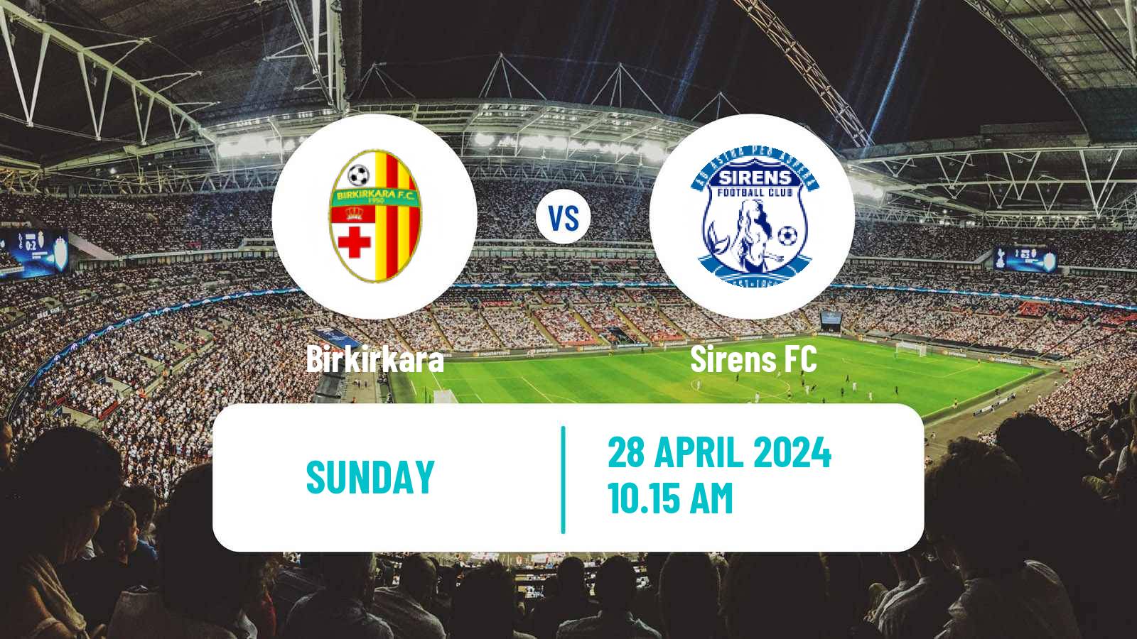 Soccer Maltese Premier League Birkirkara - Sirens
