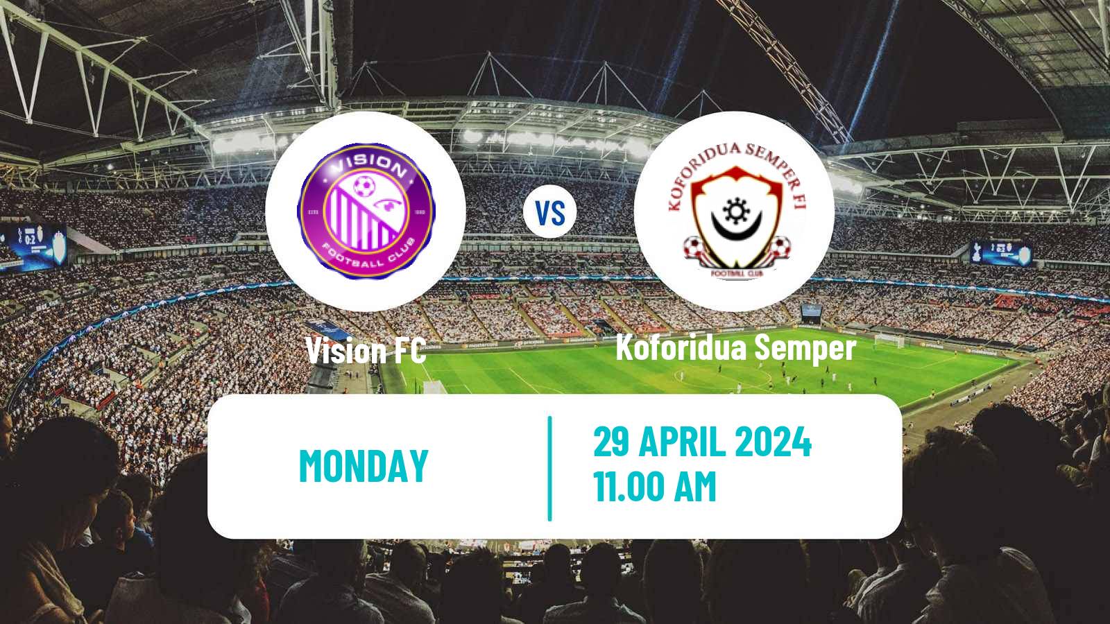 Soccer Ghanaian Division One League Vision - Koforidua Semper