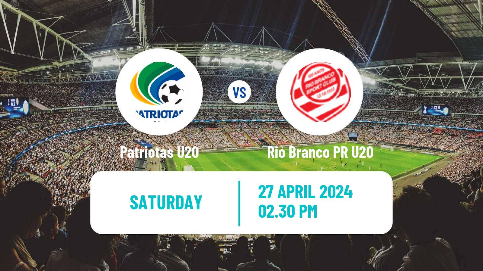 Soccer Brazilian Paranaense U20 Patriotas U20 - Rio Branco PR U20