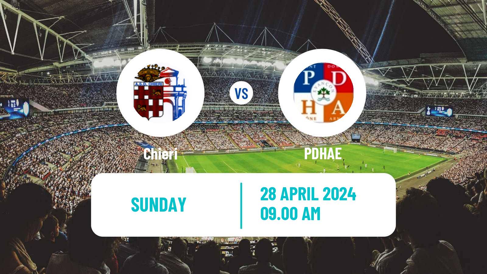 Soccer Italian Serie D - Group A Chieri - PDHAE