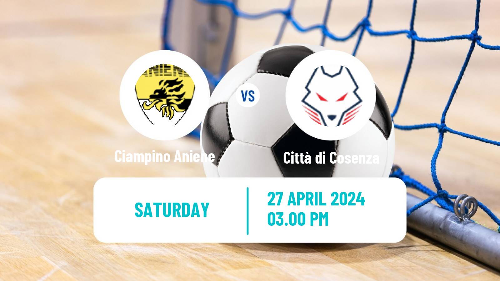 Futsal Italian Serie A Futsal Ciampino Aniene - Città di Cosenza