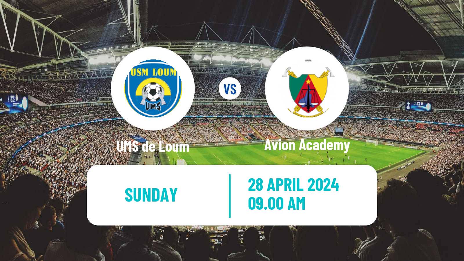 Soccer Cameroon Elite One UMS de Loum - Avion Academy