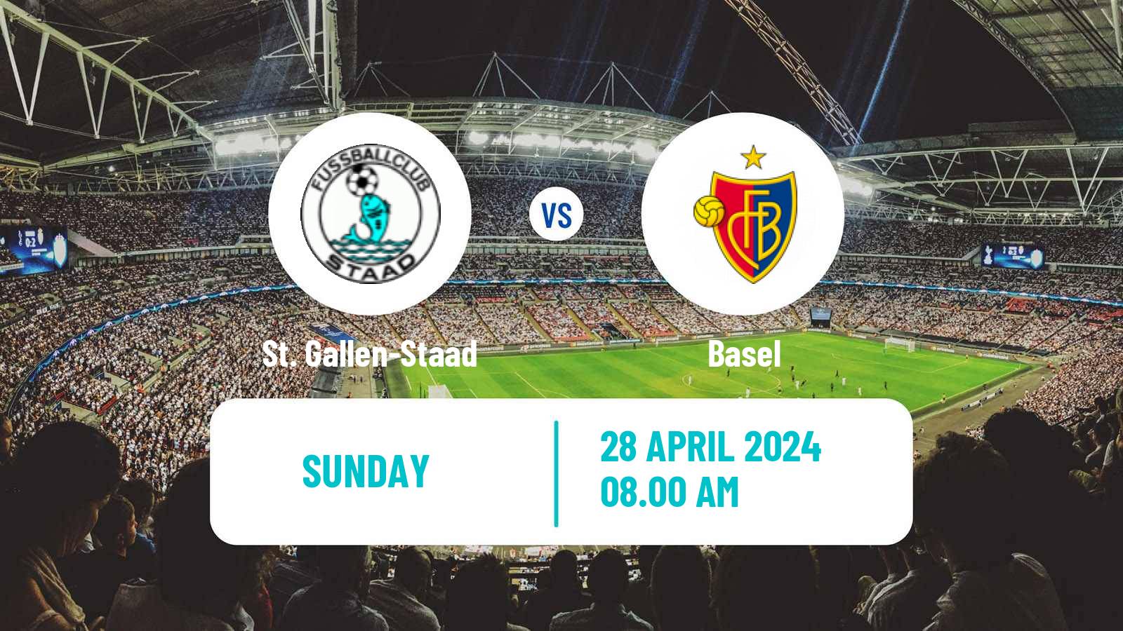 Soccer Swiss Super League Women St Gallen - Basel
