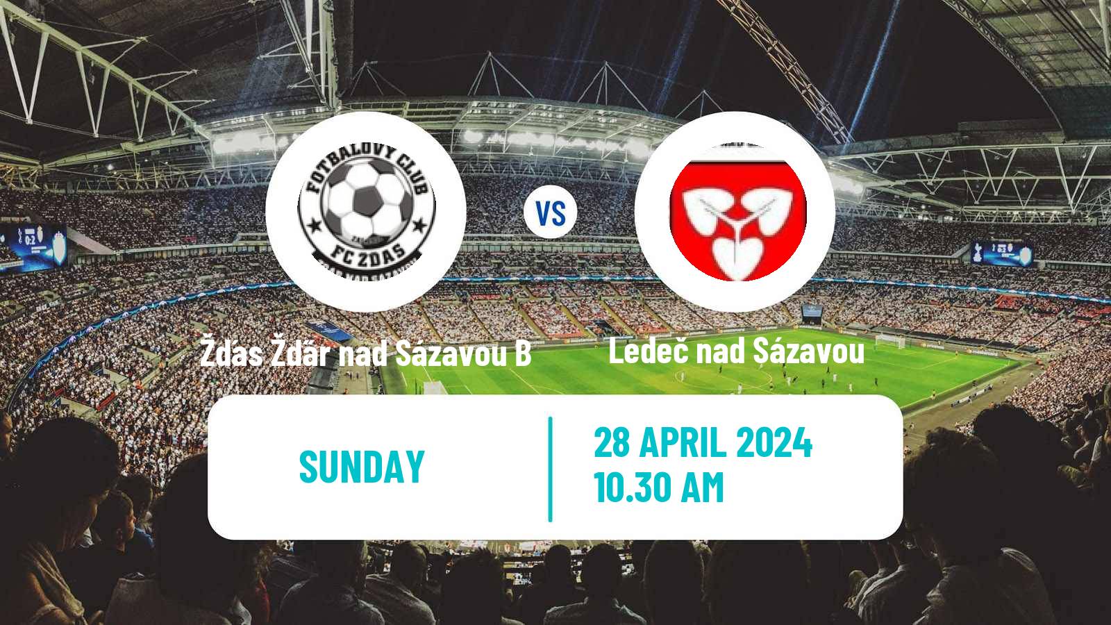 Soccer Czech Vysocina KP Žďas Žďár nad Sázavou B - Ledeč nad Sázavou
