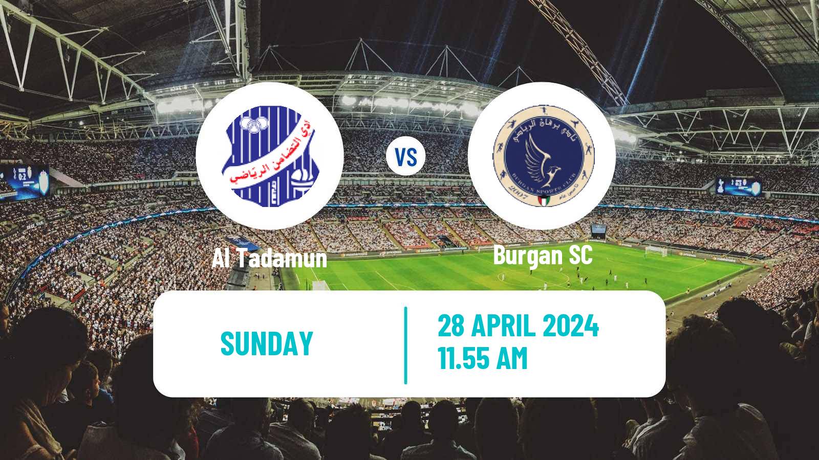 Soccer Kuwaiti Division 1 Al Tadamun - Burgan