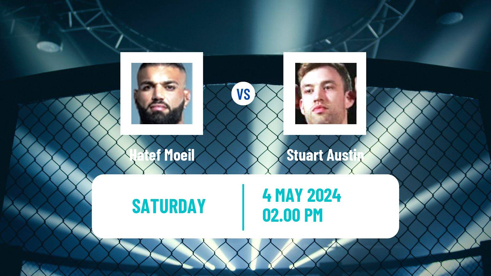MMA Heavyweight Oktagon Men Hatef Moeil - Stuart Austin