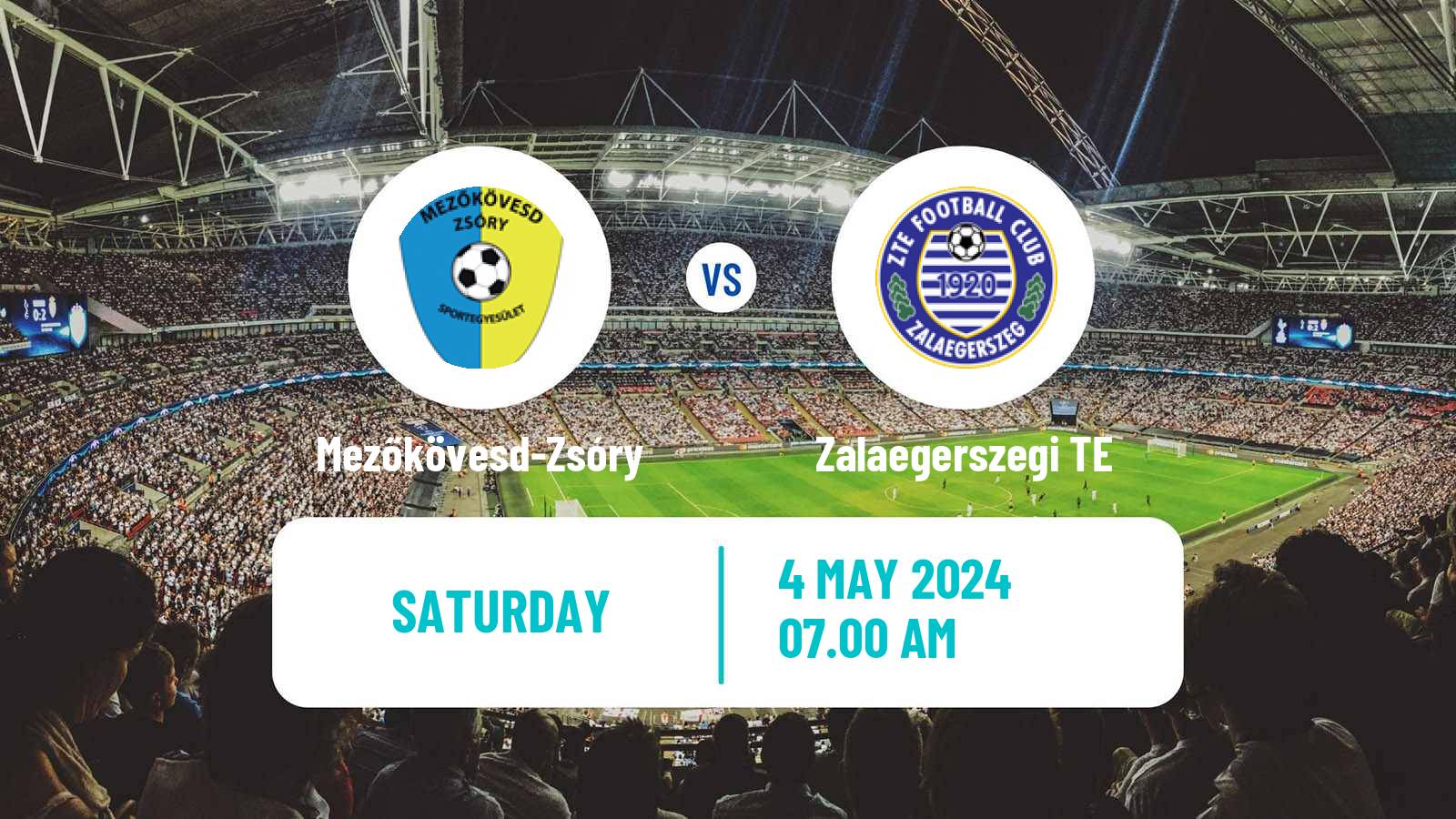 Soccer Hungarian NB I Mezőkövesd-Zsóry - Zalaegerszegi TE
