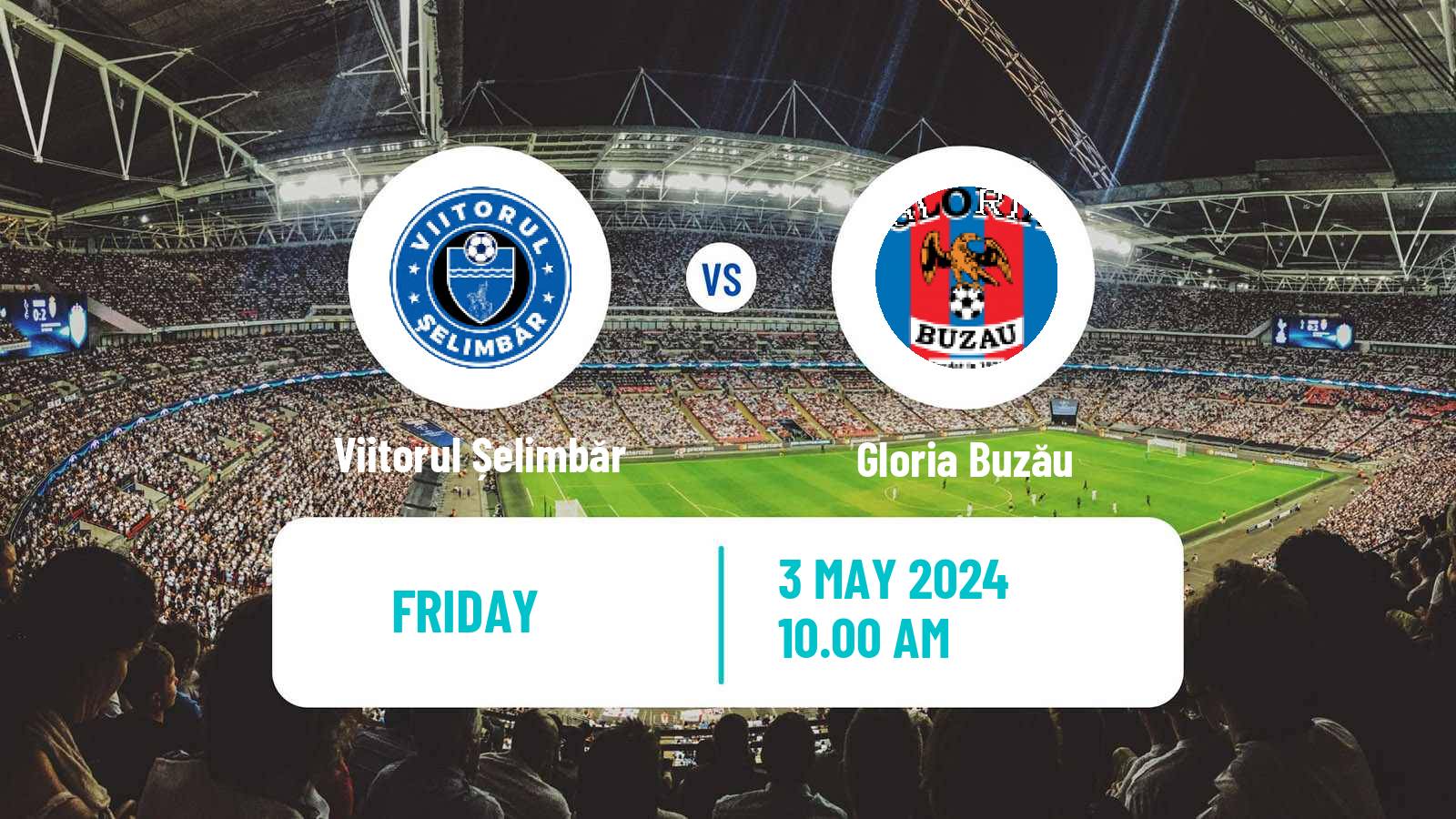 Soccer Romanian Division 2 Viitorul Șelimbăr - Gloria Buzău
