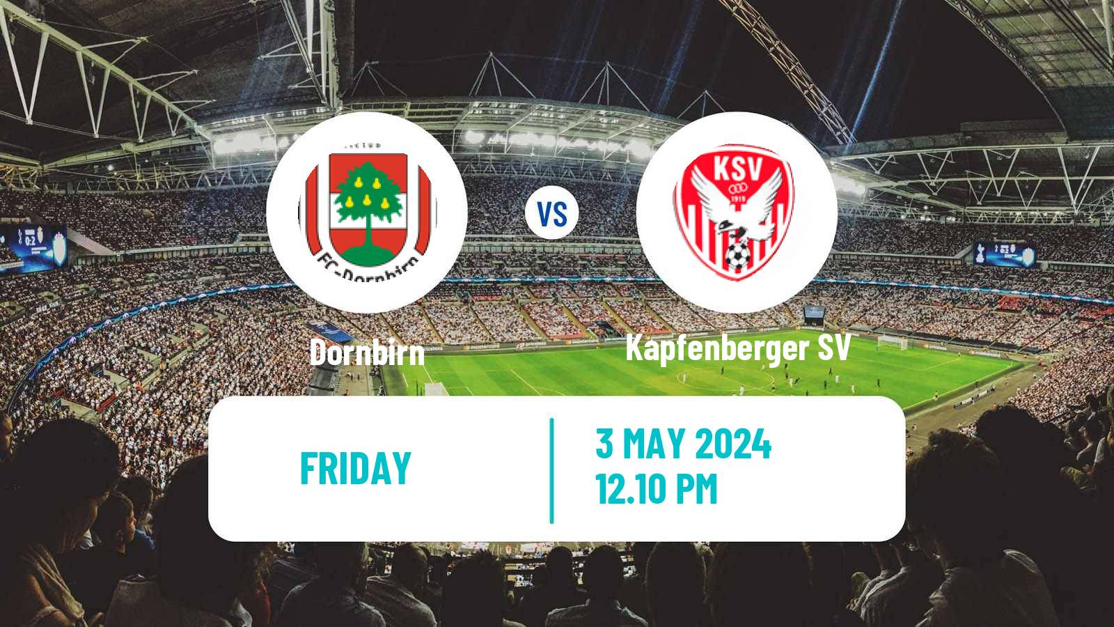 Soccer Austrian 2 Liga Dornbirn - Kapfenberger SV