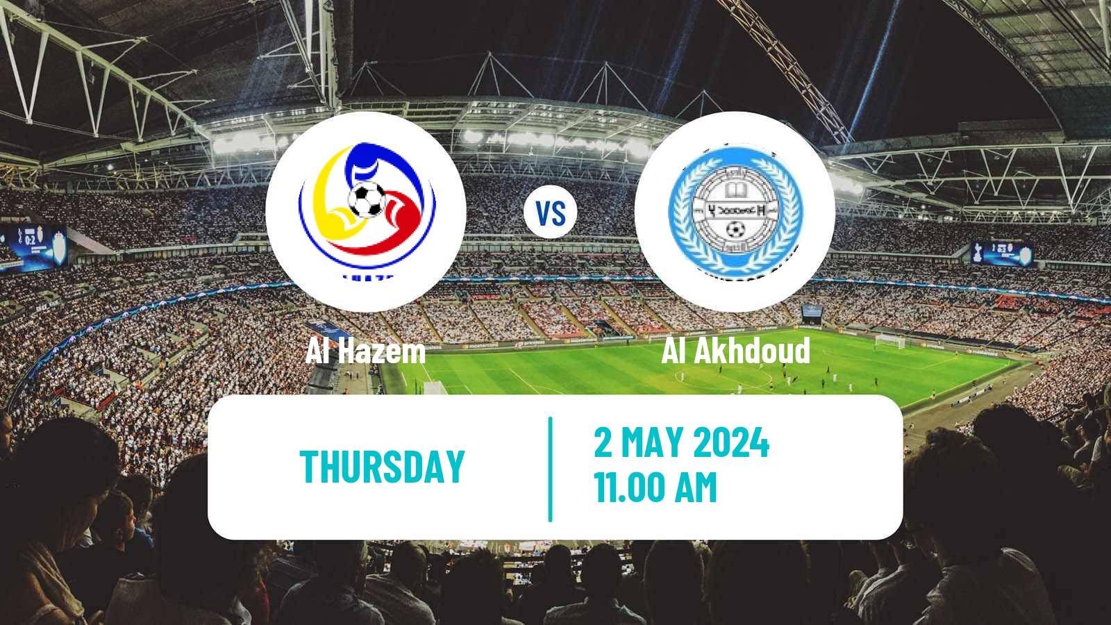 Soccer Saudi Professional League Al Hazem - Al Akhdoud