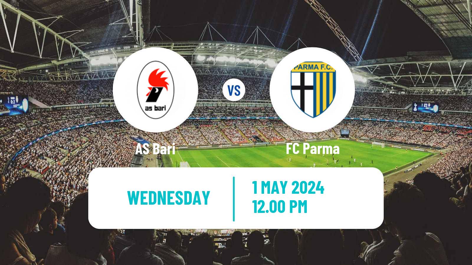 Soccer Italian Serie B Bari - Parma