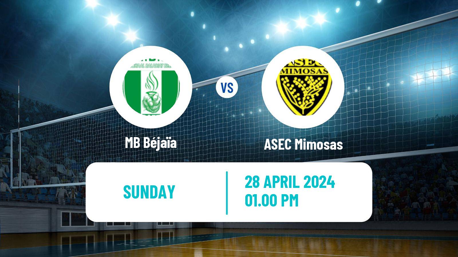Volleyball African Club Championship Volleyball Women MB Béjaïa - ASEC Mimosas