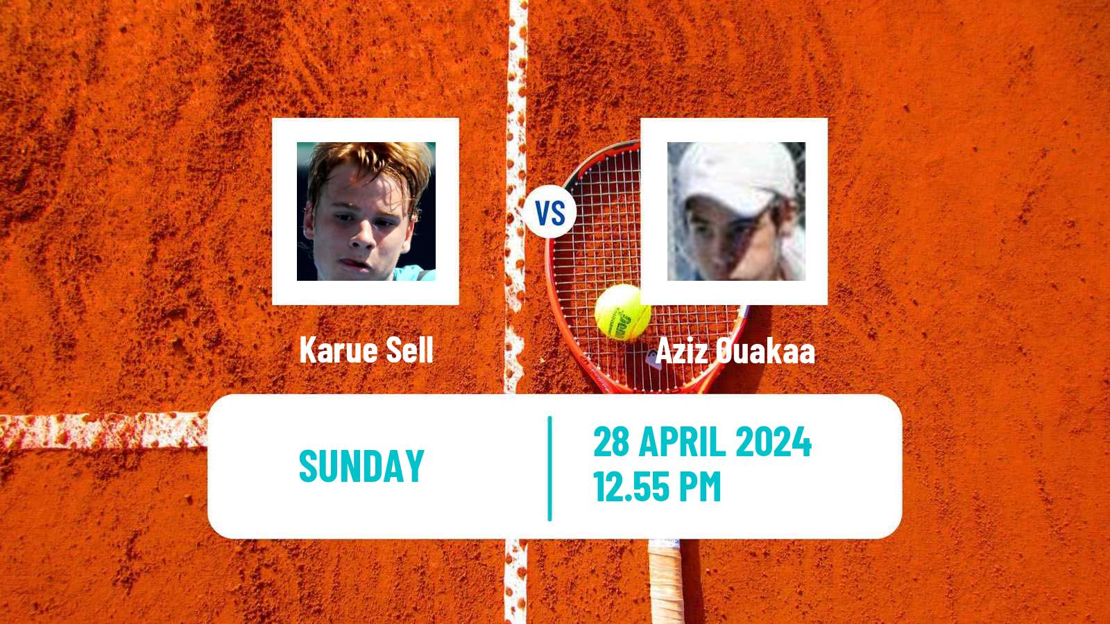 Tennis Porto Alegre Challenger Men Karue Sell - Aziz Ouakaa