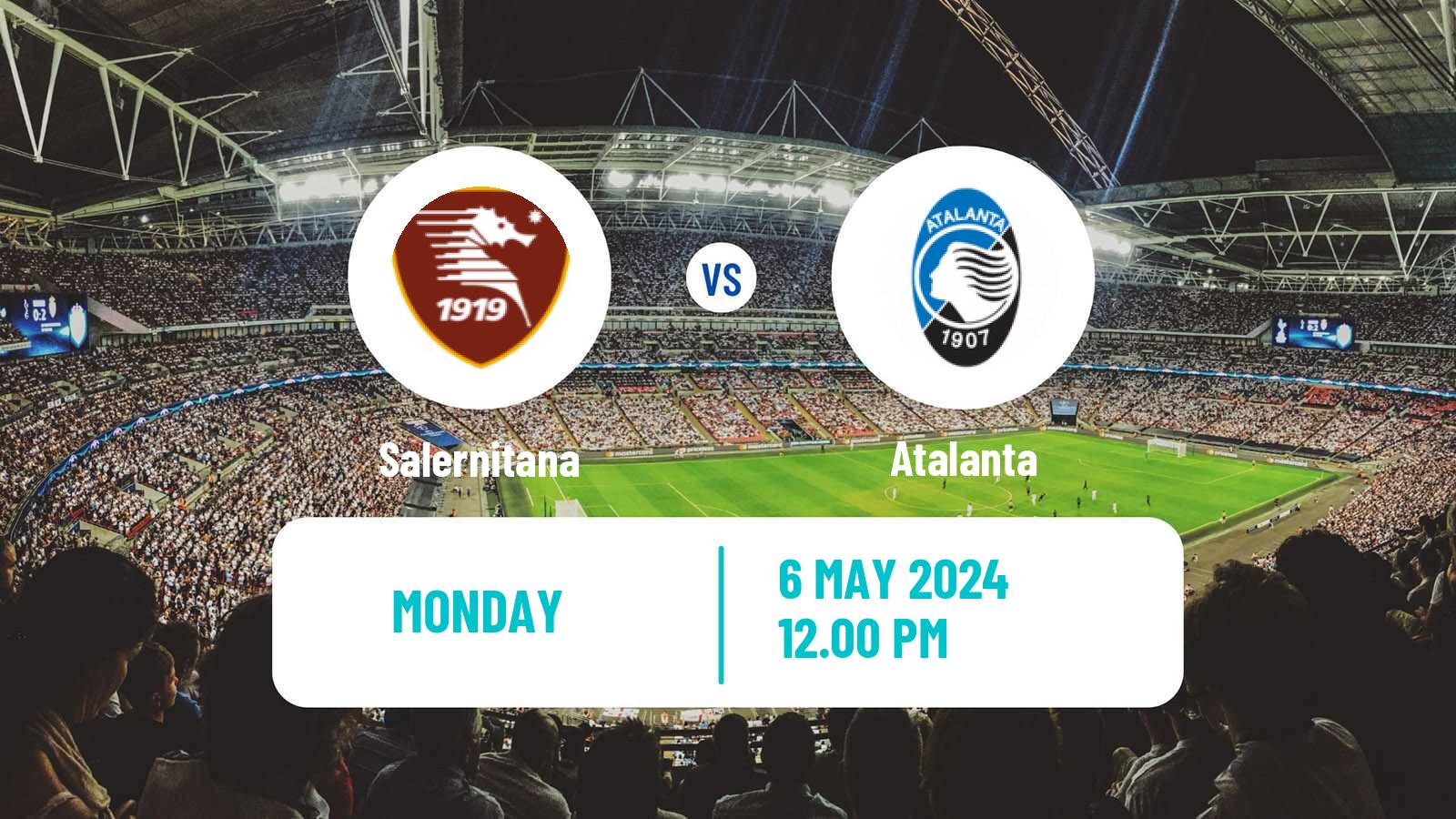 Soccer Italian Serie A Salernitana - Atalanta