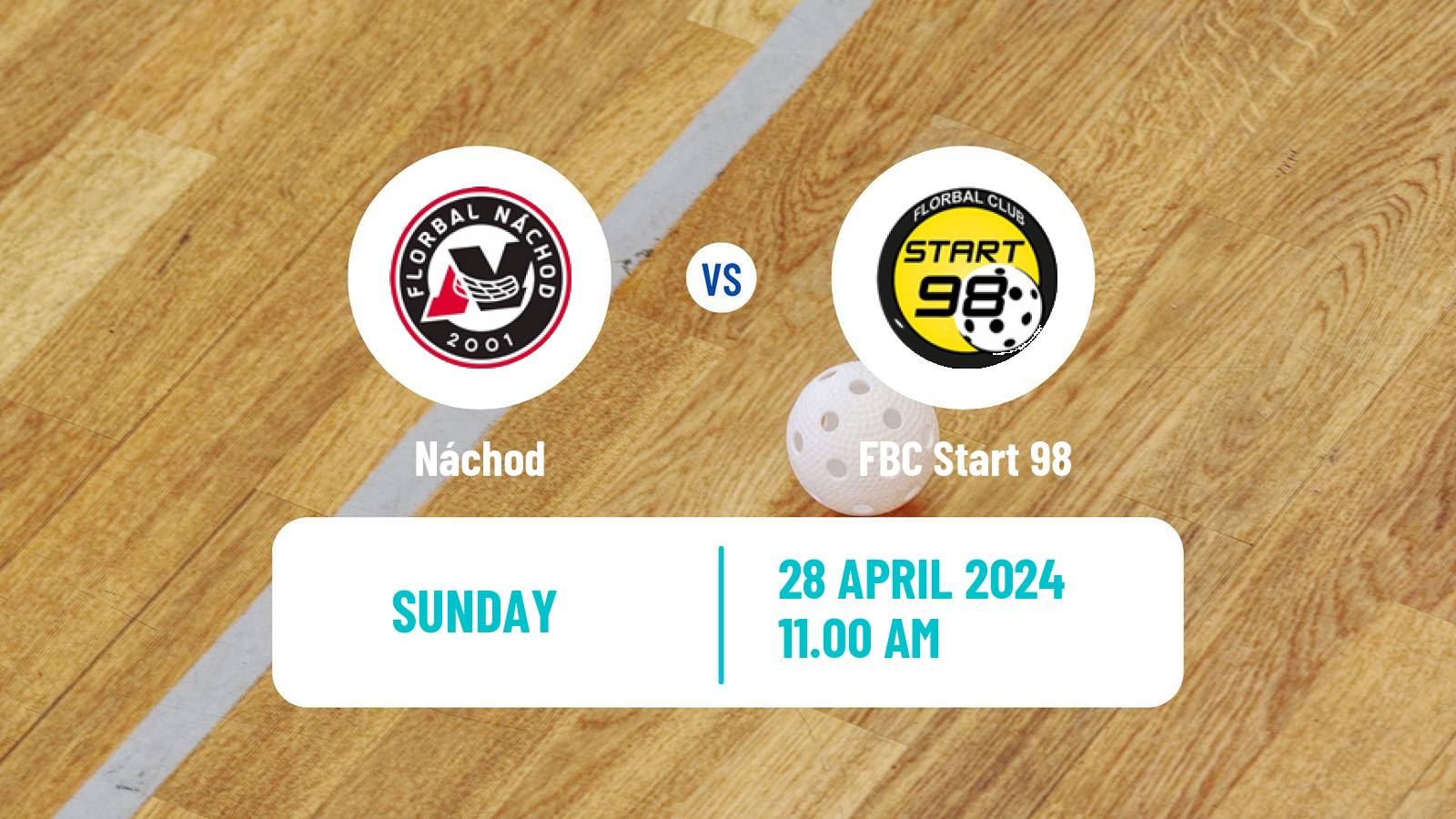 Floorball Czech 1 Liga Floorball Náchod - Start 98
