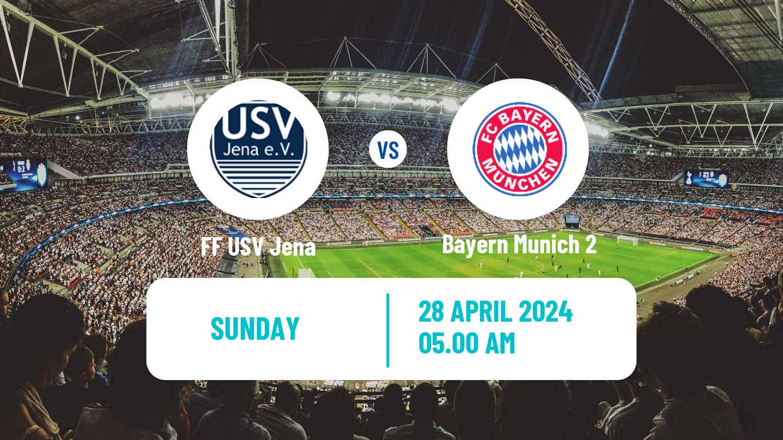 Soccer German 2 Bundesliga Women Carl Zeiss Jena - Bayern Munich 2