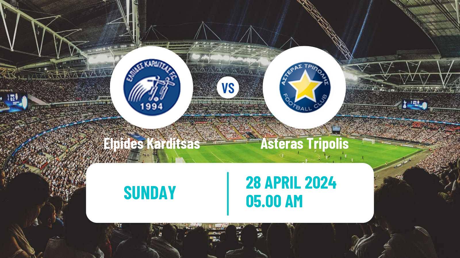 Soccer Greek Division A Women Elpides Karditsas - Asteras Tripolis