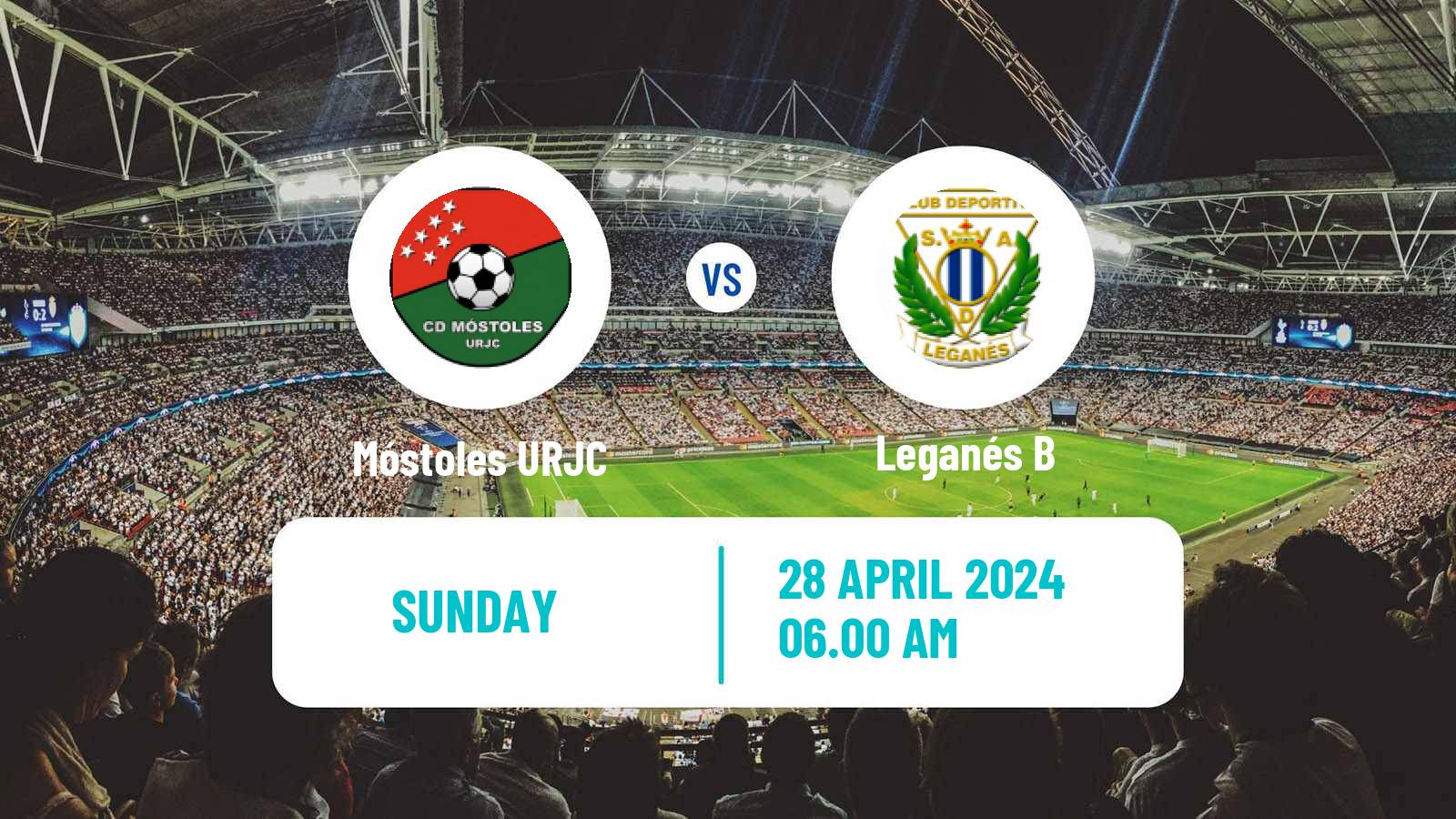 Soccer Spanish Tercera RFEF - Group 7 Móstoles URJC - Leganés B