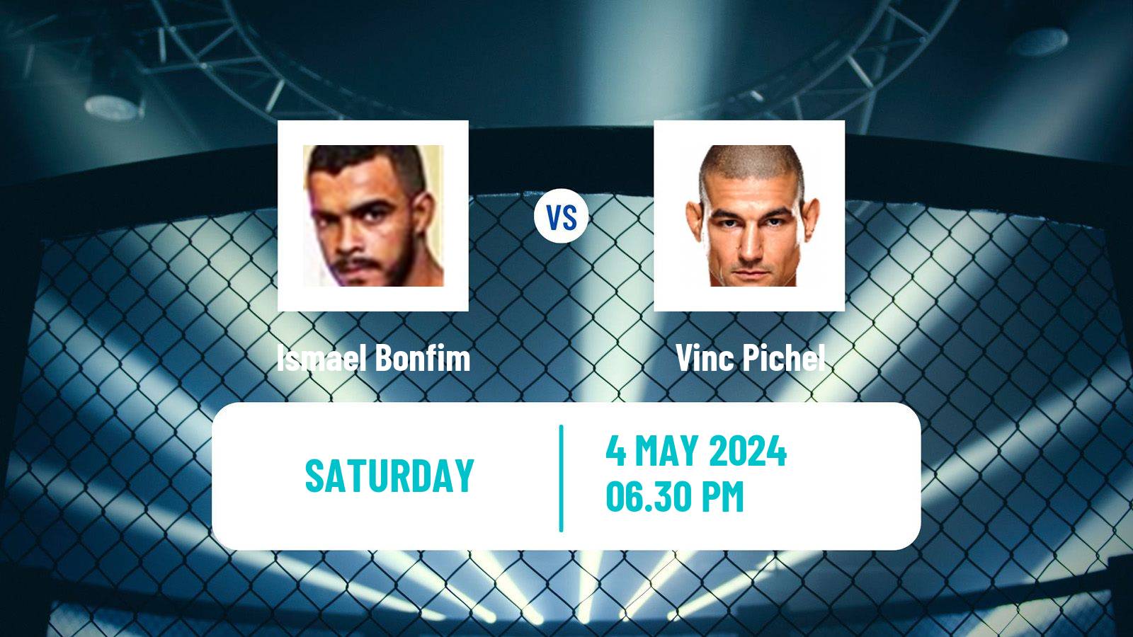 MMA Lightweight UFC Men Ismael Bonfim - Vinc Pichel