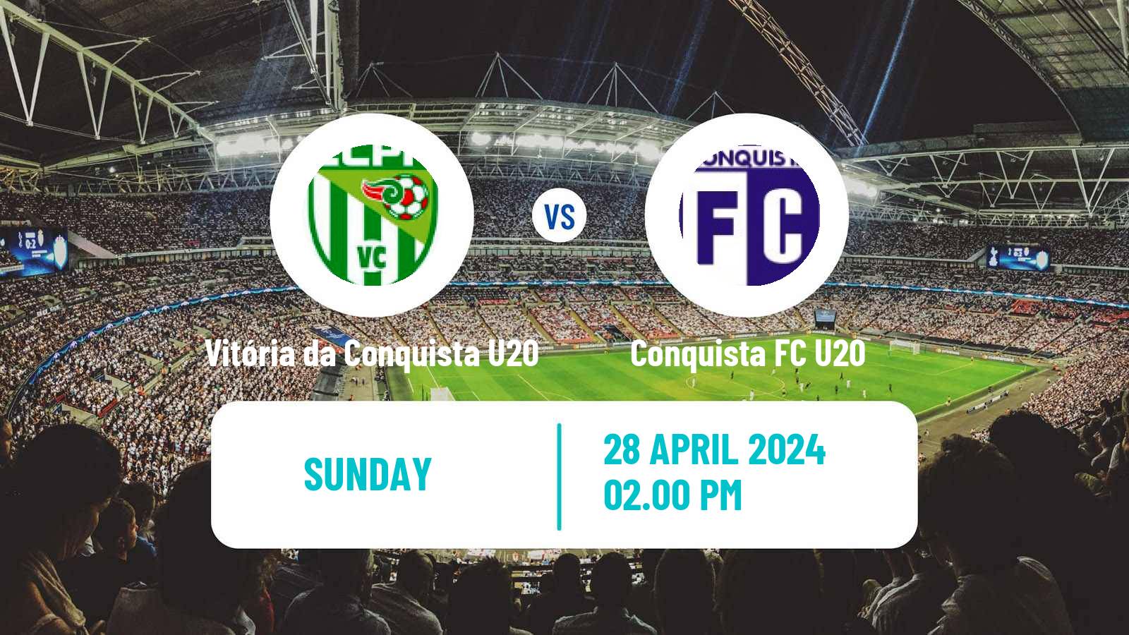 Soccer Brazilian Baiano U20 Vitória da Conquista U20 - Conquista FC U20