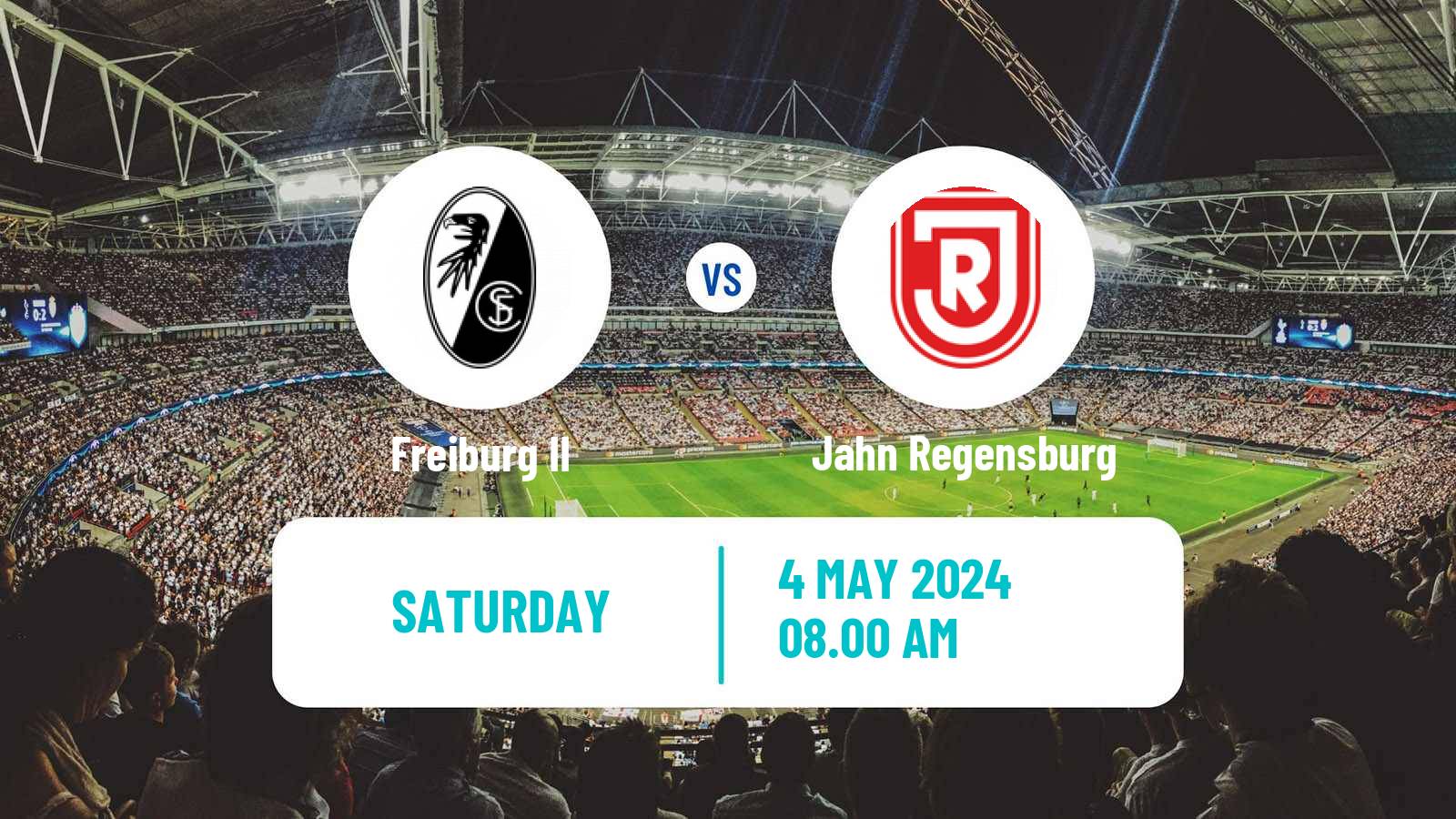 Soccer German 3 Bundesliga Freiburg II - Jahn Regensburg