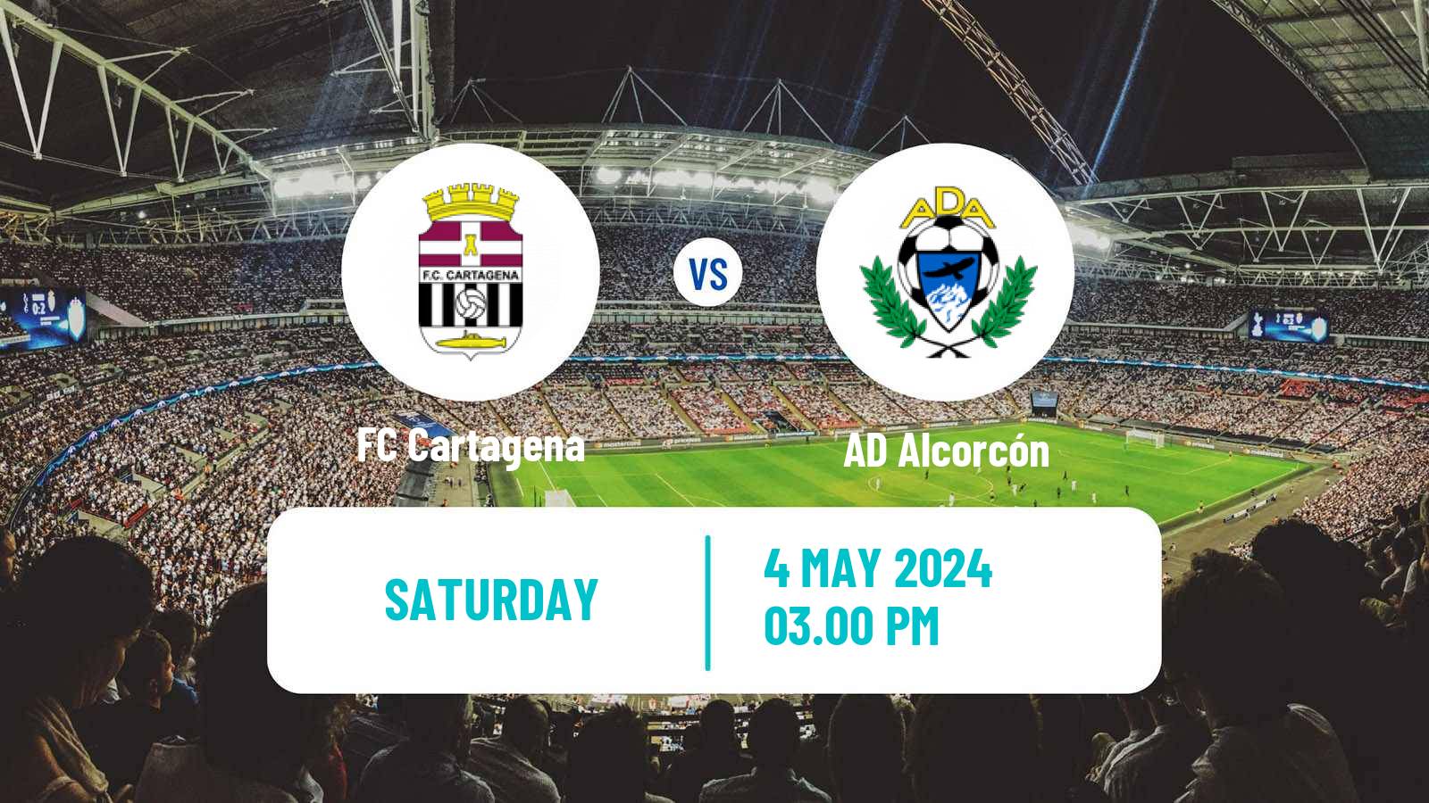 Soccer Spanish LaLiga2 Cartagena - Alcorcón
