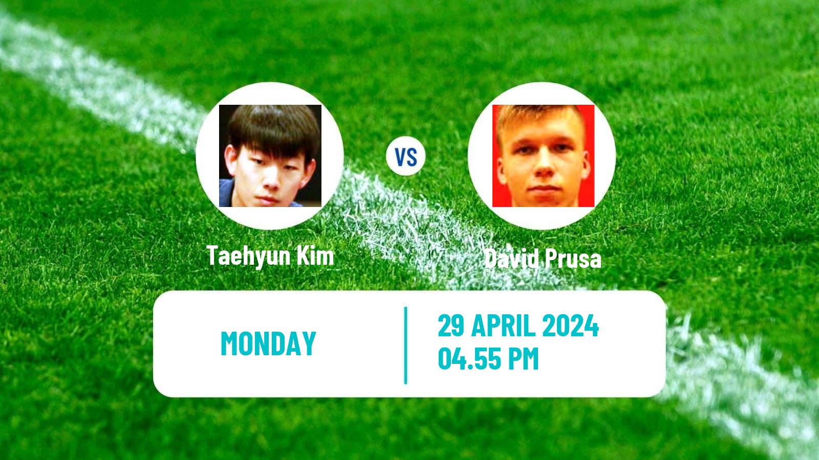 Table tennis Tt Star Series Men Taehyun Kim - David Prusa