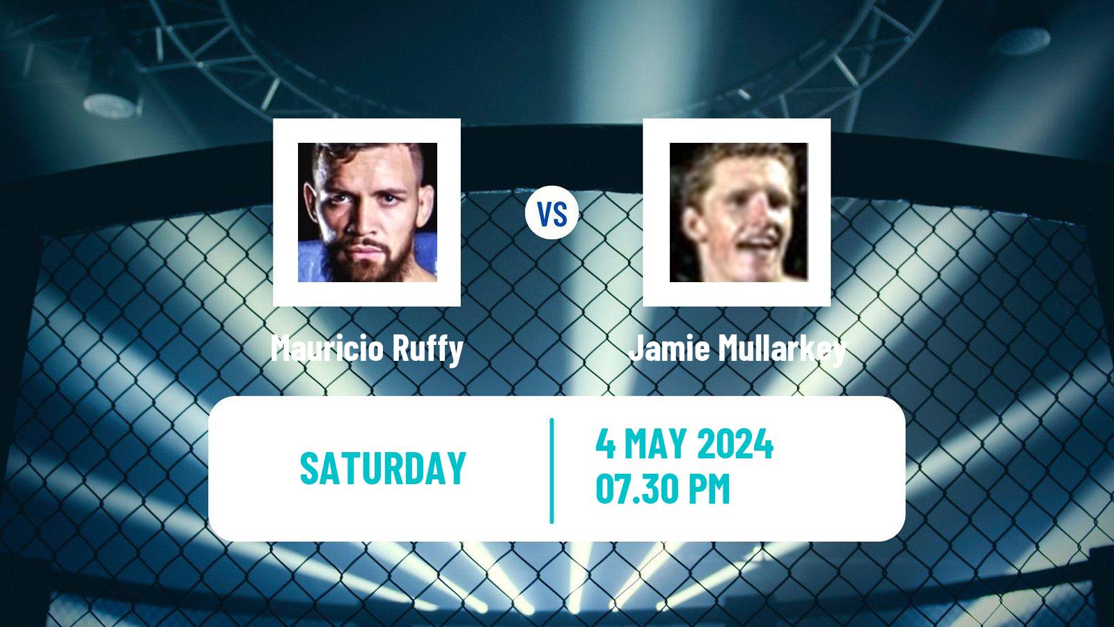 MMA Lightweight UFC Men Mauricio Ruffy - Jamie Mullarkey