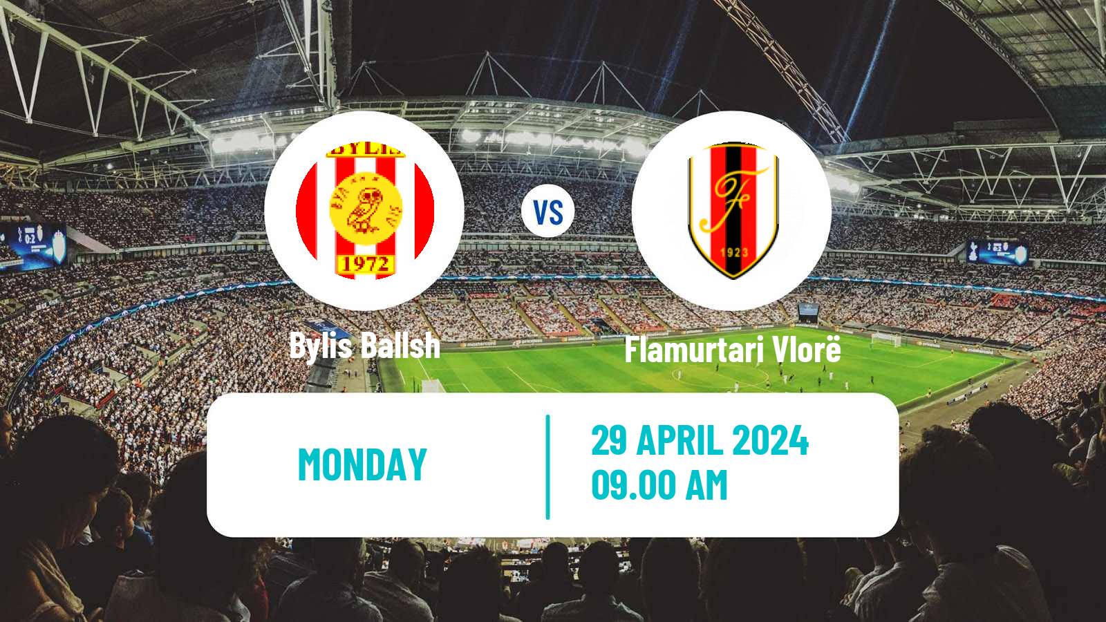 Soccer Albanian First Division Bylis Ballsh - Flamurtari Vlorë