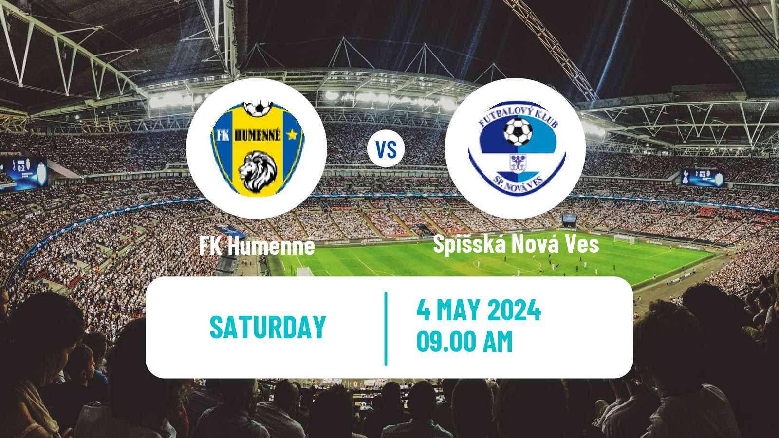 Soccer Slovak 2 Liga FK Humenné - Spišská Nová Ves