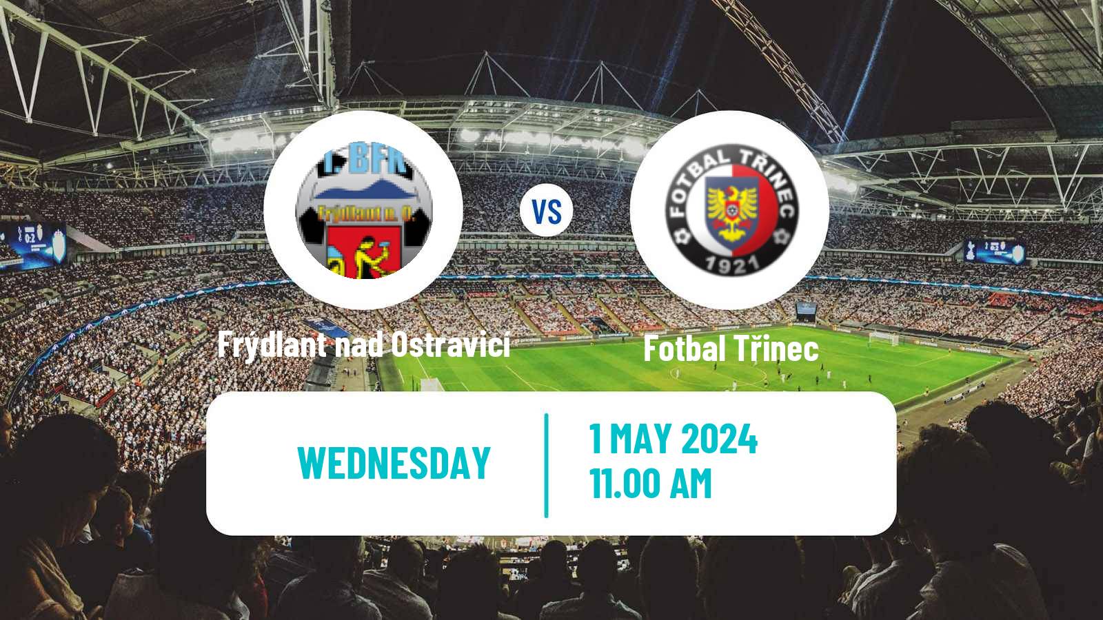 Soccer Czech MSFL Frýdlant nad Ostravicí - Fotbal Třinec