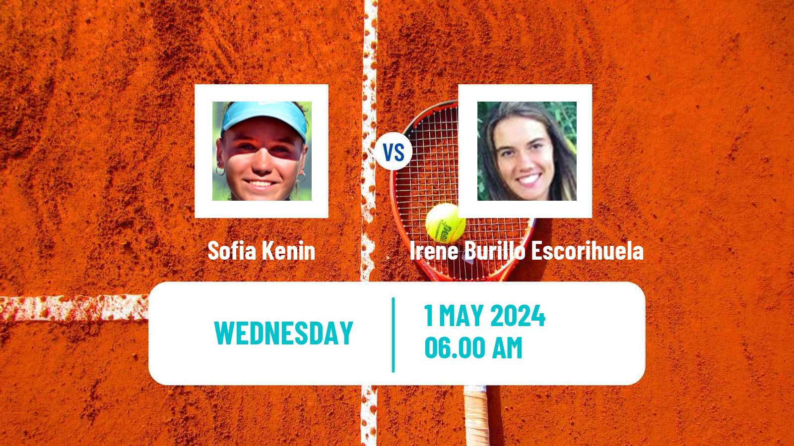 Tennis Lleida Challenger Women Sofia Kenin - Irene Burillo Escorihuela