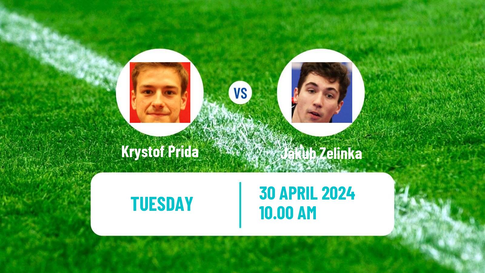 Table tennis Tt Star Series Men Krystof Prida - Jakub Zelinka