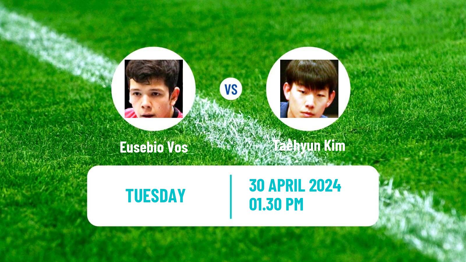 Table tennis Tt Star Series Men Eusebio Vos - Taehyun Kim