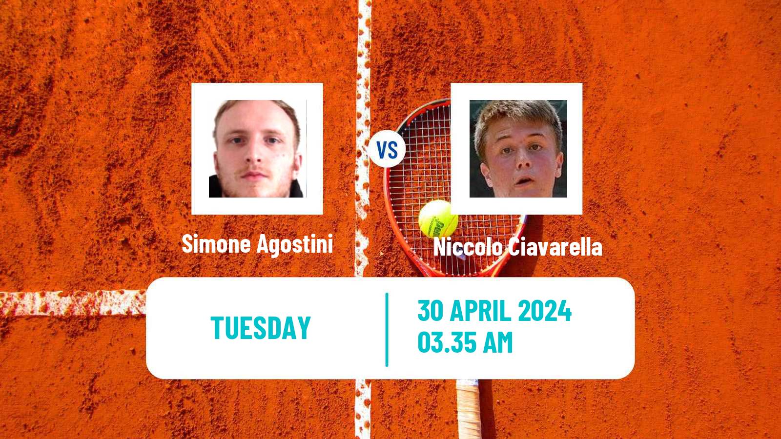 Tennis ITF M25 Santa Margherita Di Pula 6 Men Simone Agostini - Niccolo Ciavarella