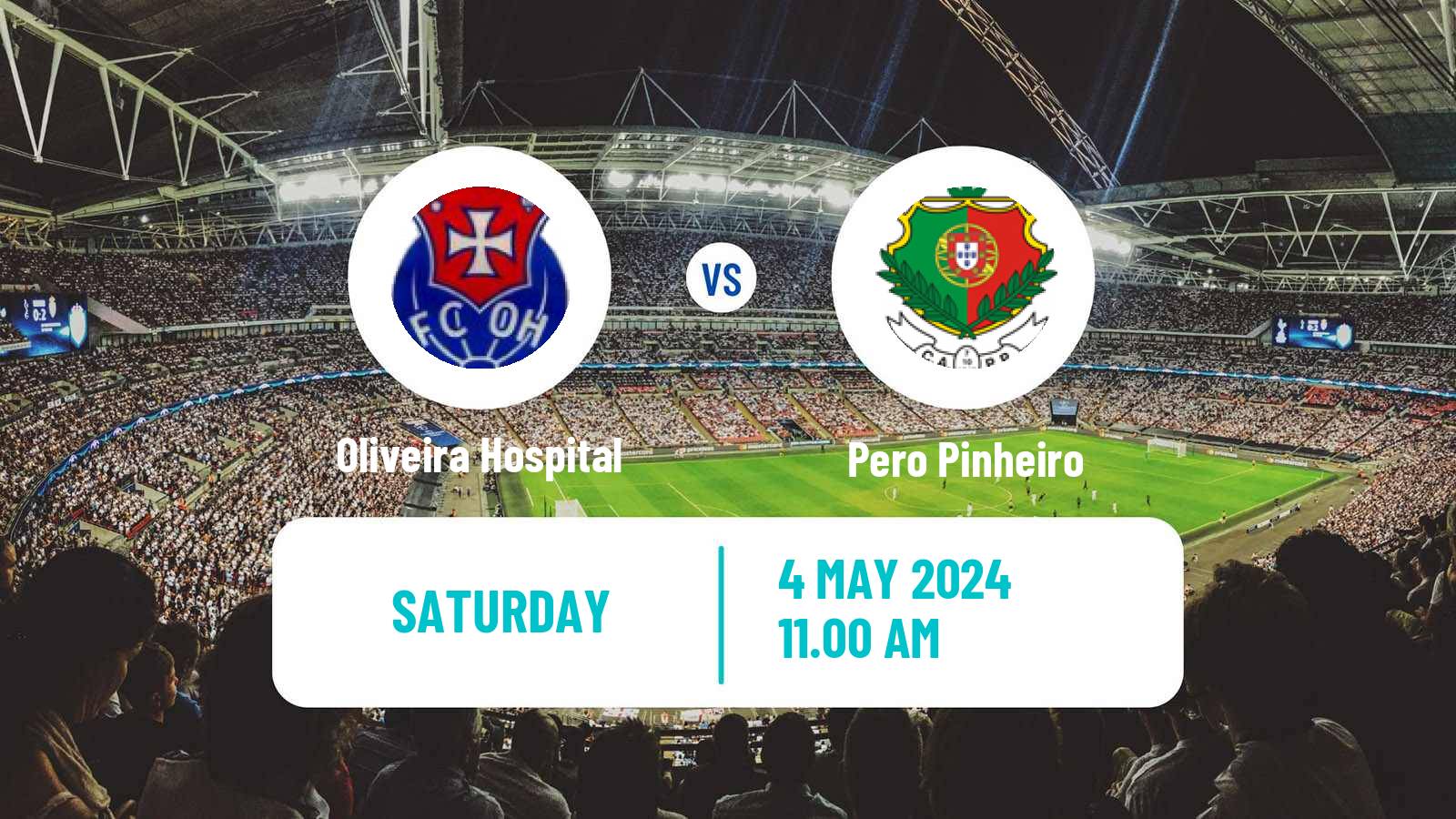 Soccer Portuguese Liga 3 Oliveira Hospital - Pero Pinheiro