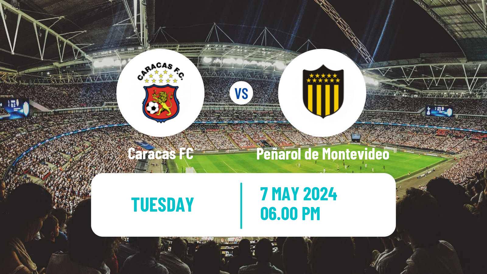 Soccer Copa Libertadores Caracas - Peñarol de Montevideo